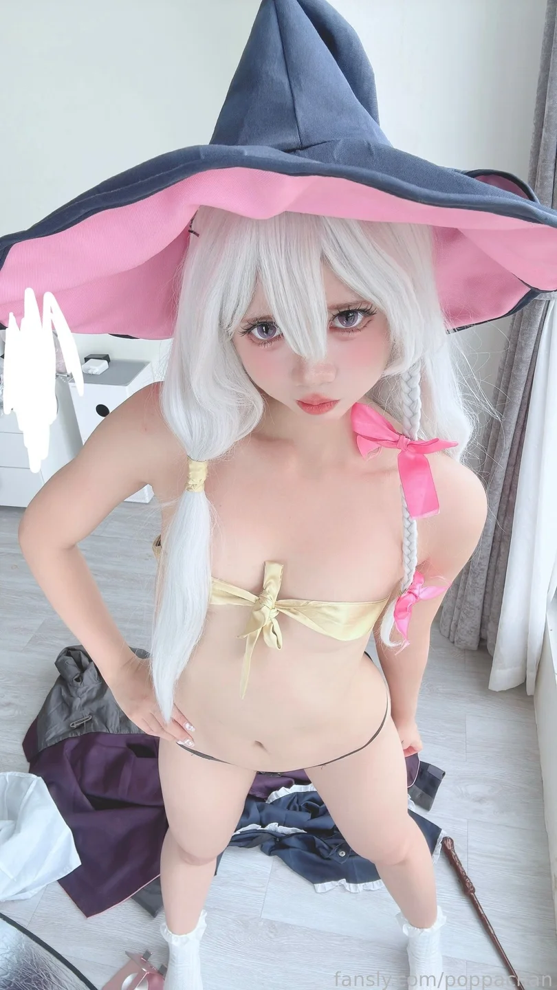 PoppaChan - Elaina [27P-28MB] tg@simisebaisi 【丝足阁】010.webp